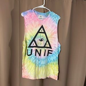 UNIF Pastel Tie Dye Tank Top